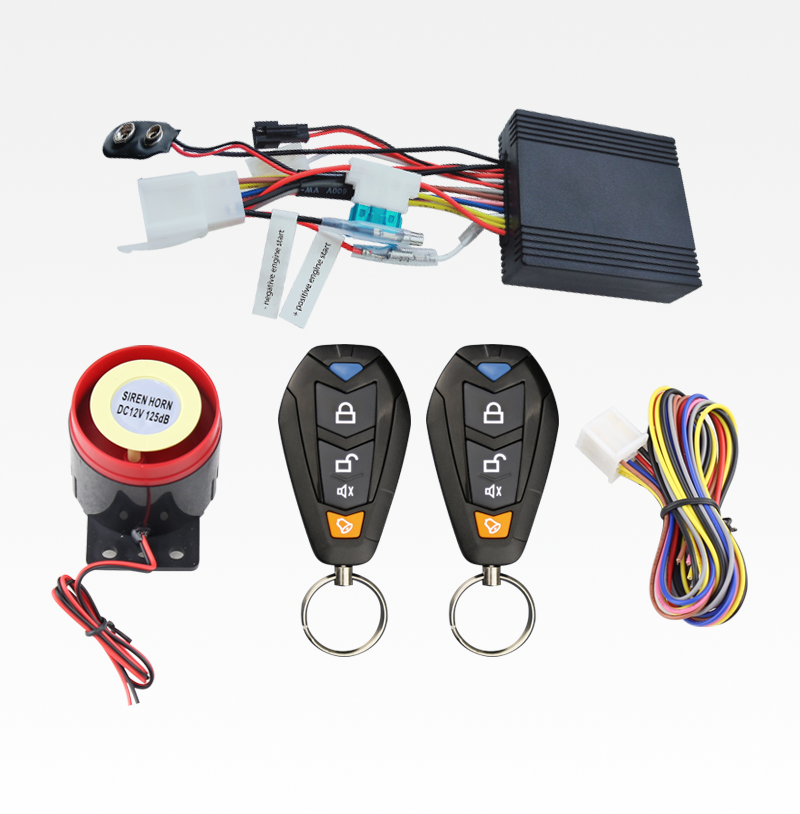 one-way motor alarm system