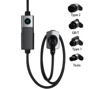 Mode 3 portable EV Charger with Display