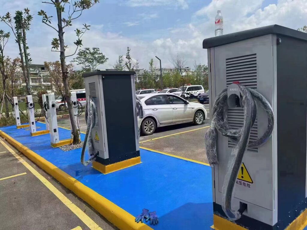 Beret EV Station install